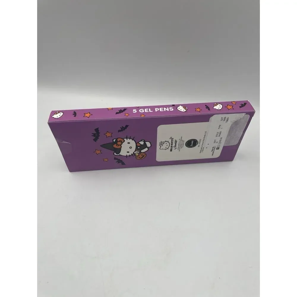 Hello Kitty Halloween Bats Gel Pens Set VHTF NEW - Fast Shipping!